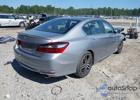 2017 Honda Accord Sport from USA, damaged, VIN 1HGCR2F56HA145729